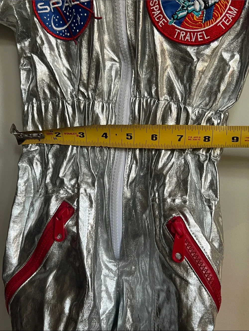 Kids Astronaut, Space-Theme Costume with Patches.  Halloween.  Dress Up.